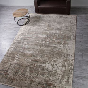 Ковер G381J2 - BEIGE / D.GREY - Прямоугольник - коллекция ROYAL