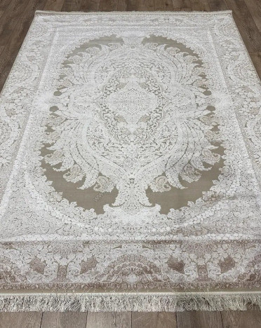 Ковер турецкий 9076A SHIMAL (Акрил - Полиэстер, бежевый)