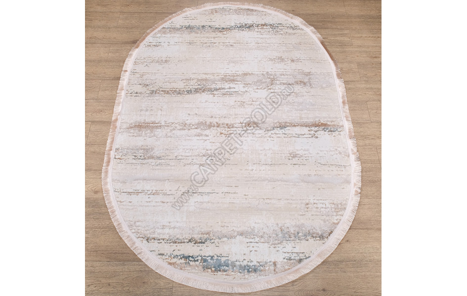 Ковер 1073A Цвет: BEJ FLOS / BEJ FLOS Oval