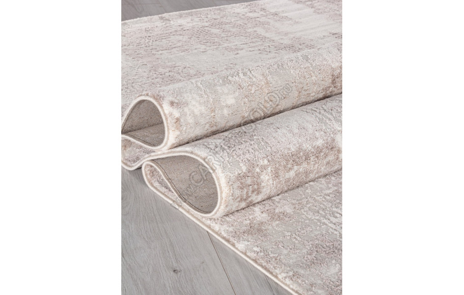 Ковер 38871 - 780 BEIGE / GREY - Прямоугольник - коллекция BRAND