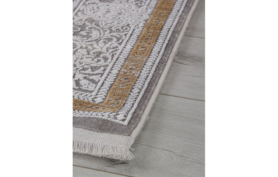 Ковер 26162A - GREY / WHITE - Прямоугольник - коллекция ANATOLIA